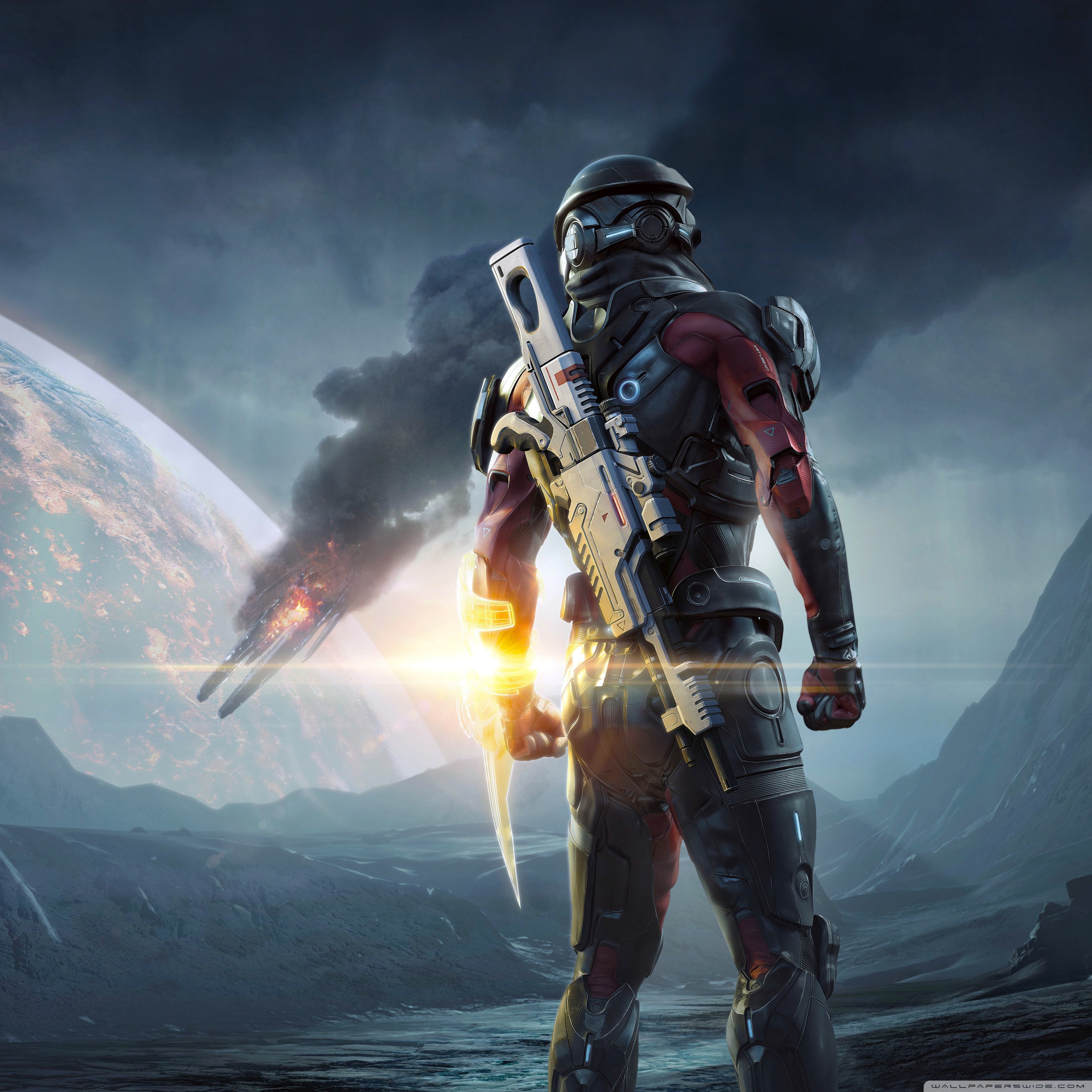 Mass Effect Andromeda 2017 Video Game 3d Hd Wallpapers Free Download - HD Wallpapers Backgrounds Desktop, iphone & Android Free Download